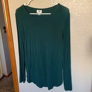 Dark green top